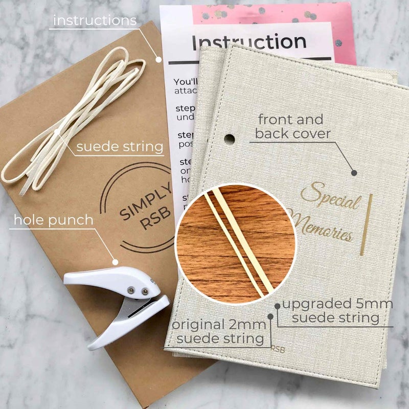 SIMPLY RSB Greeting Card Organizer Kit | Transform Your Wedding Cards into a Forever Greeting Card Binder, Greeting Card Holder and Greeting Card Keeper - Image 5